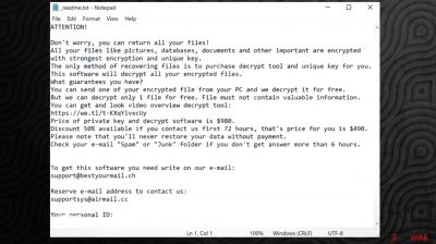 Hhyu ransomware