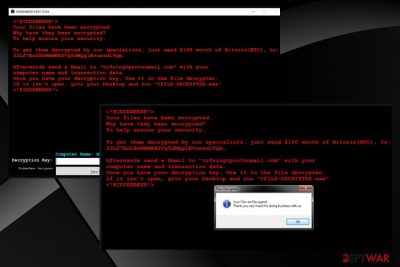 HiddenBeer ransomware virus