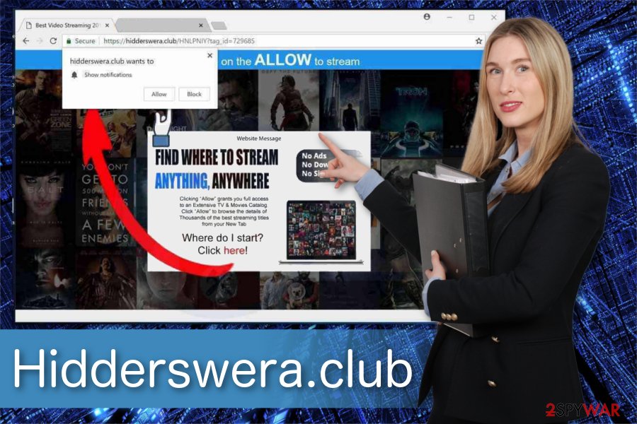 Hidderswera.club illustration