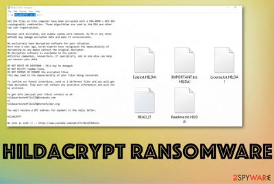 HildaCrypt ransomware