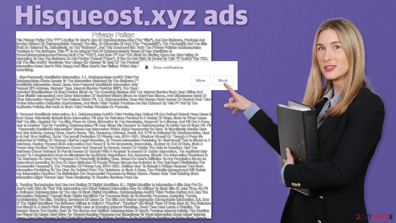 Hisqueost.xyz ads