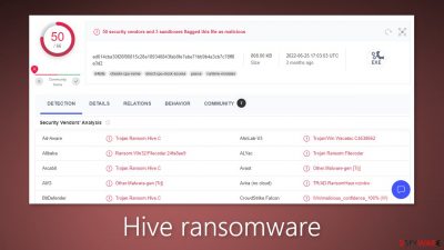Hive ransomware