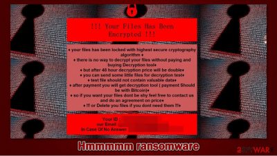 Hmmmmm ransomware