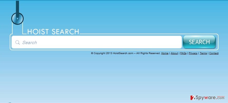 HoistSearch.com virus snapshot HoistSearch.com virus snapshot