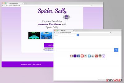 The image of Home.spidersally.com search engine