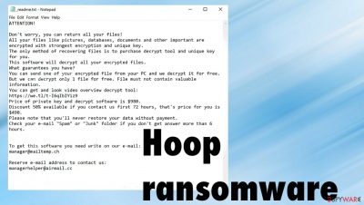 Hoop ransomware