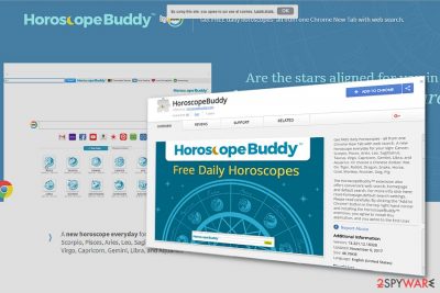 The picture illustrating Horoscope Buddy Toolbar 