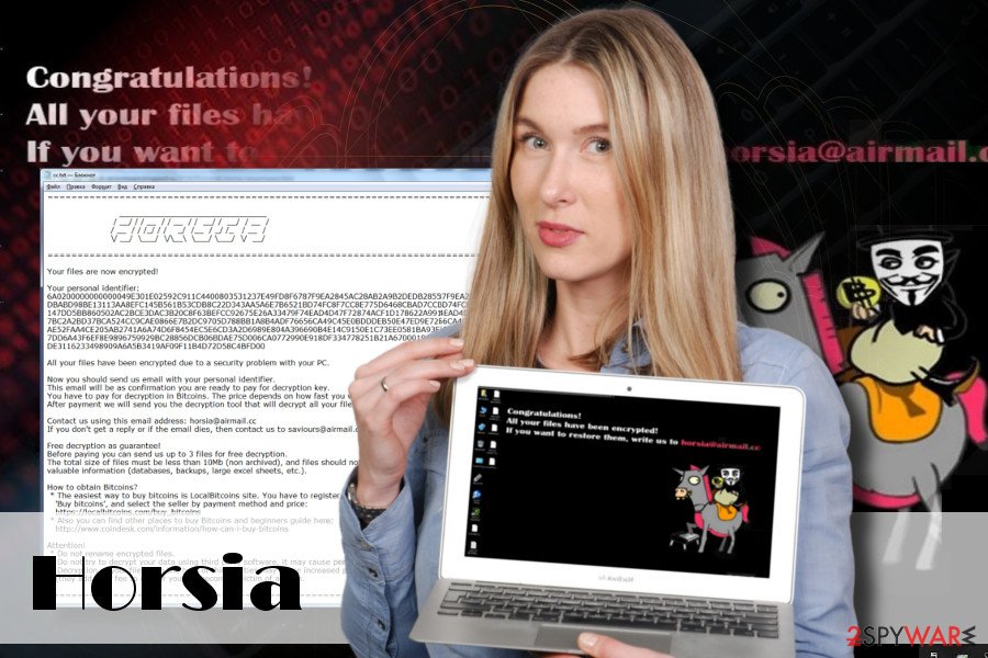 Horsia Ransomware virus attack