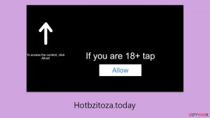 Hotbzitoza.today ads