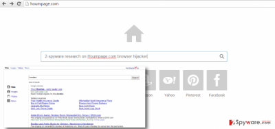 Houmpage.com virus