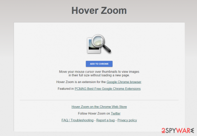 Hover Zoom virus