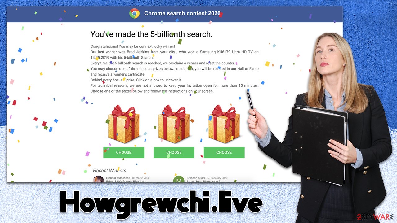Howgrewchi.live scam