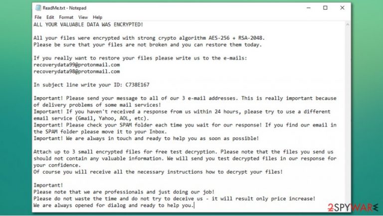 H@RM@ ransomware