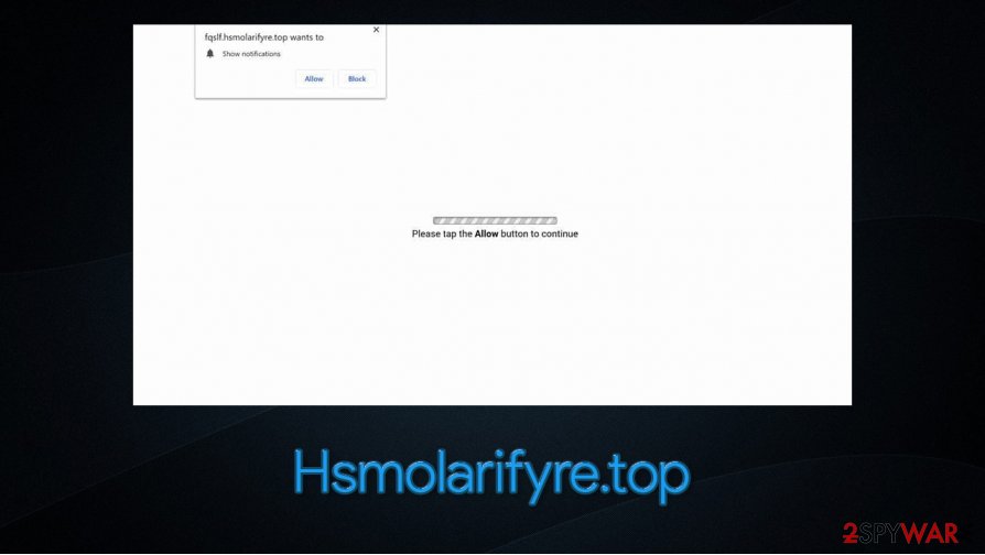 Hsmolarifyre.top virus