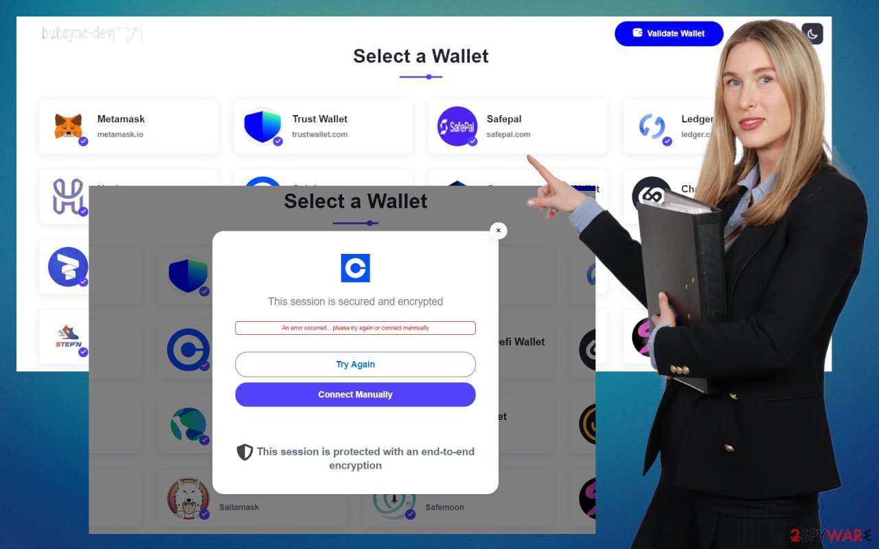 "Hubsync-dev" fraud