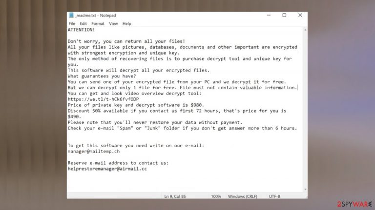 Hudf virus