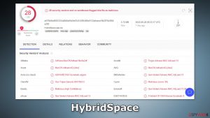 HybridSpace mac virus