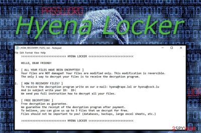 Hyena Locker virus