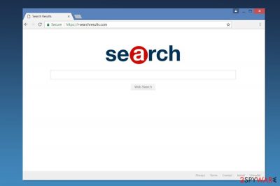 Screenshot of i-searchresults.com search engine