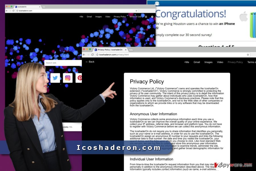 The image of Icoshaderon.com virus