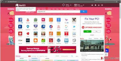 ID-.Hao123 - a well-known browser hijacker