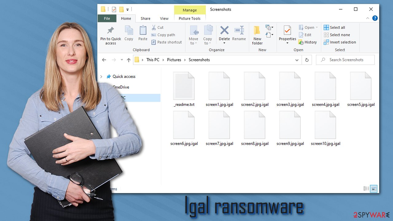 Igal ransomware virus