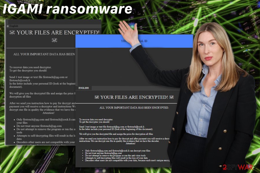 IGAMI ransomware virus