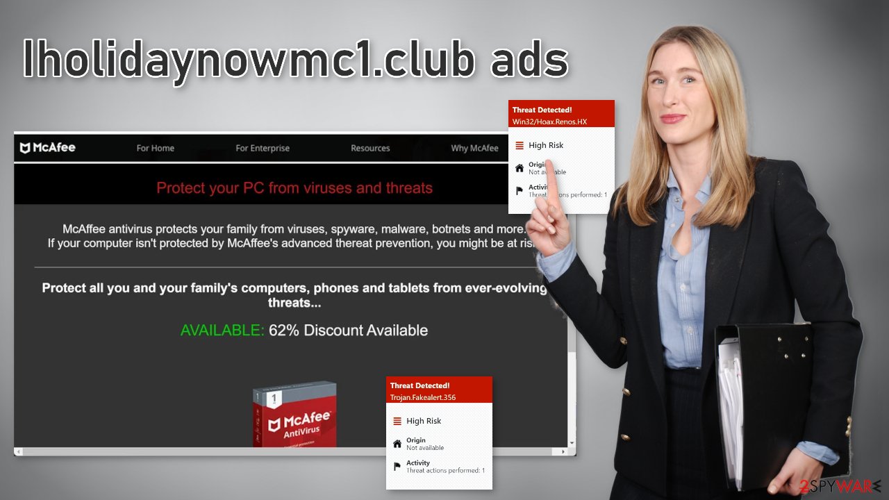 Iholidaynowmc1.club ads