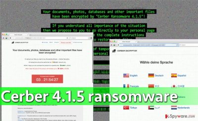 Cerber 4.1.5 attack