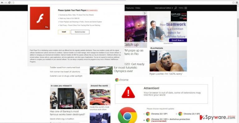 The picture showing Imagebus ads