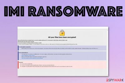 IMI ransomware virus