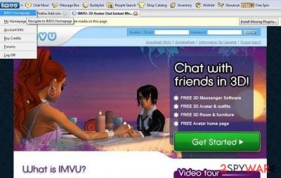 What does imvu only mean?