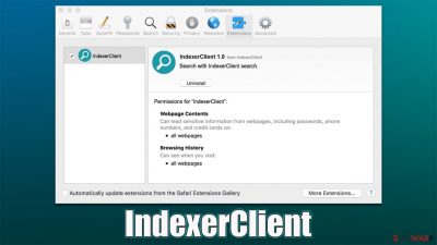 IndexerClient Mac virus