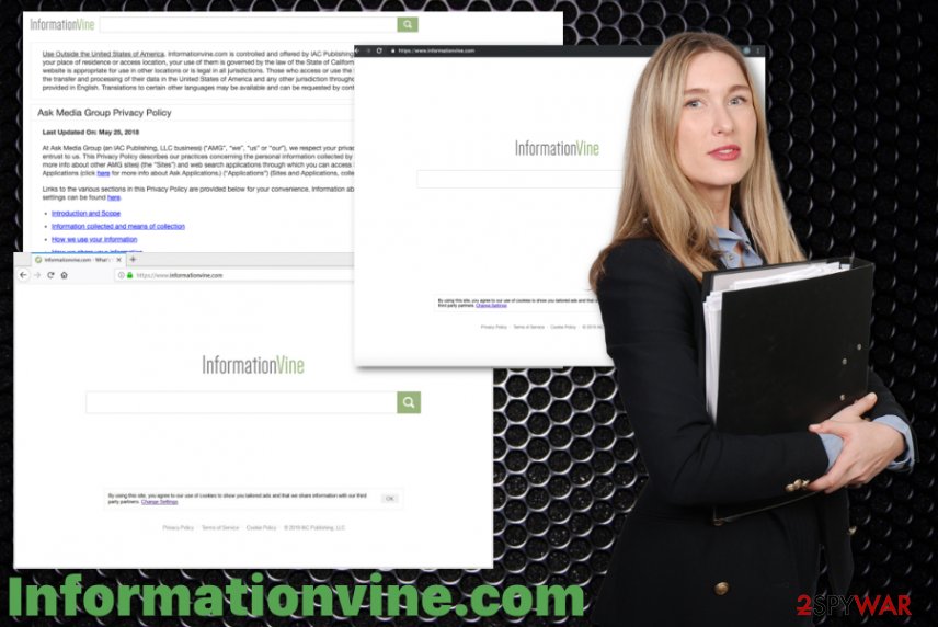 Informationvine.com hijack