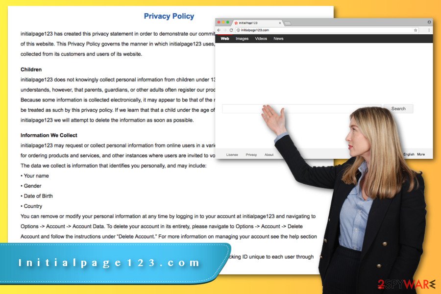 Initialpage123.com virus