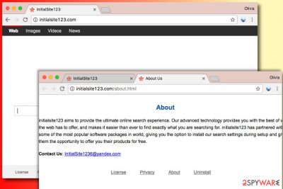 InitialSite123.com redirect virus