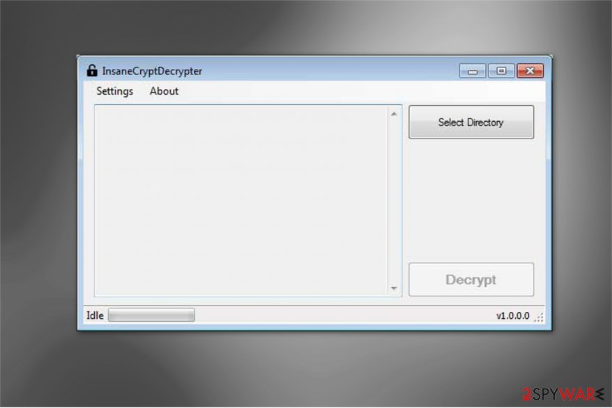 InsaneCrypt decrypter