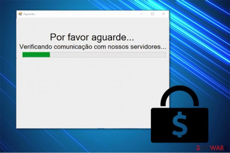 The image of Instalador ransomware