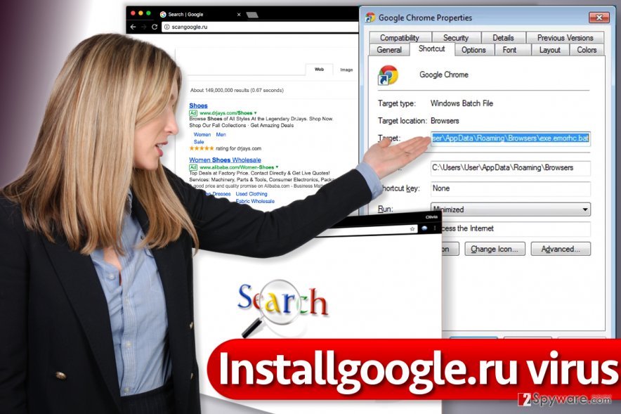 Installgoogle.ru redirect virus