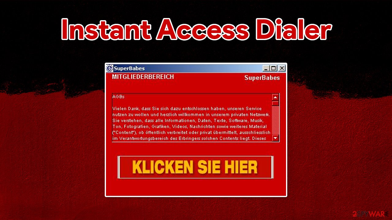 Instant Access Dialer