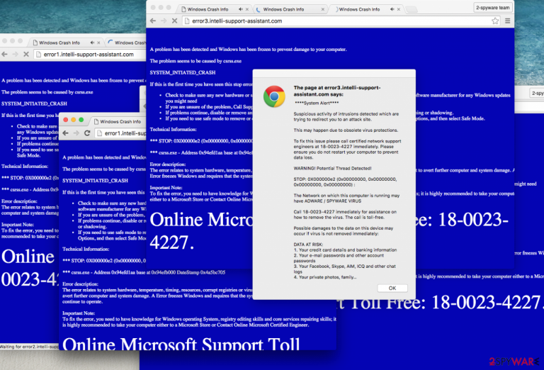 Intelli-support-assistant.com hijack 