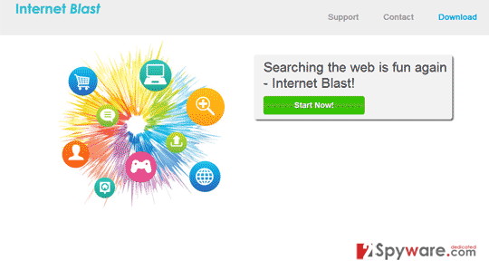 Internet Blast ads snapshot Internet Blast ads snapshot