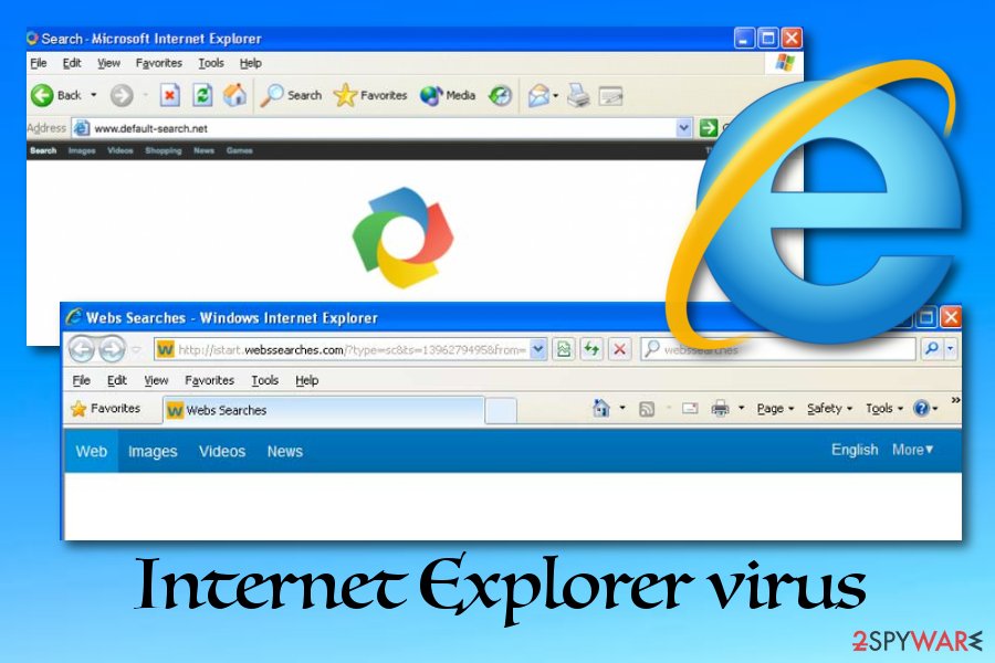 Internet Explorer virus