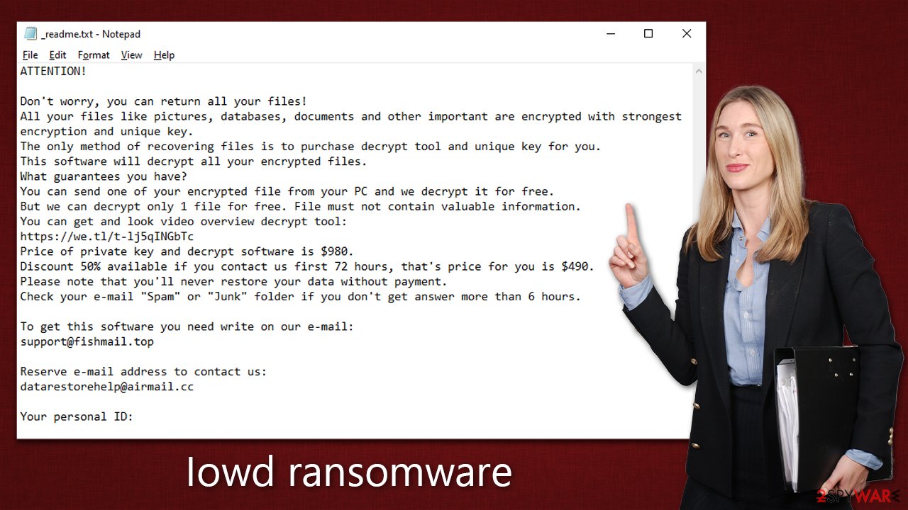 Iowd ransomware virus