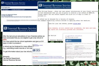 IRS fake email alert