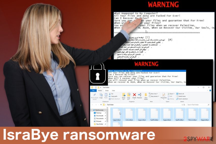 IsraBye ransomware virus