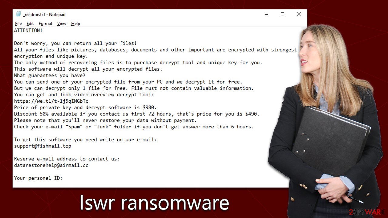 Iswr ransomware virus