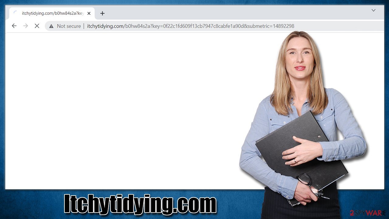 Itchytidying.com virus