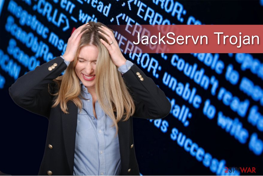 JackServn Trojan illustration