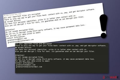 Jamper ransomware virus